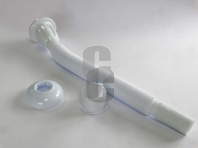 Сифон разтегателен 141см. ф32 + клапа против миризми и насекоми